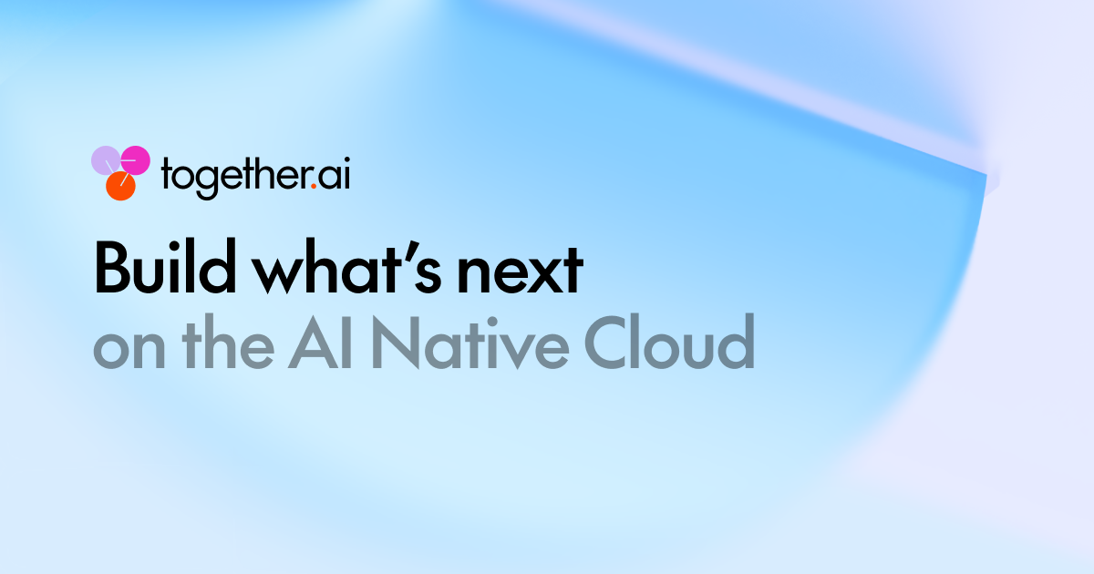 Together AI | The AI Native Cloud screenshot