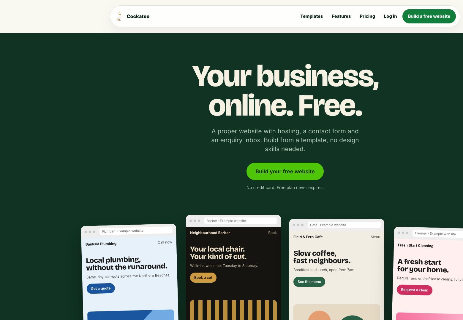 Cockatoo screenshot