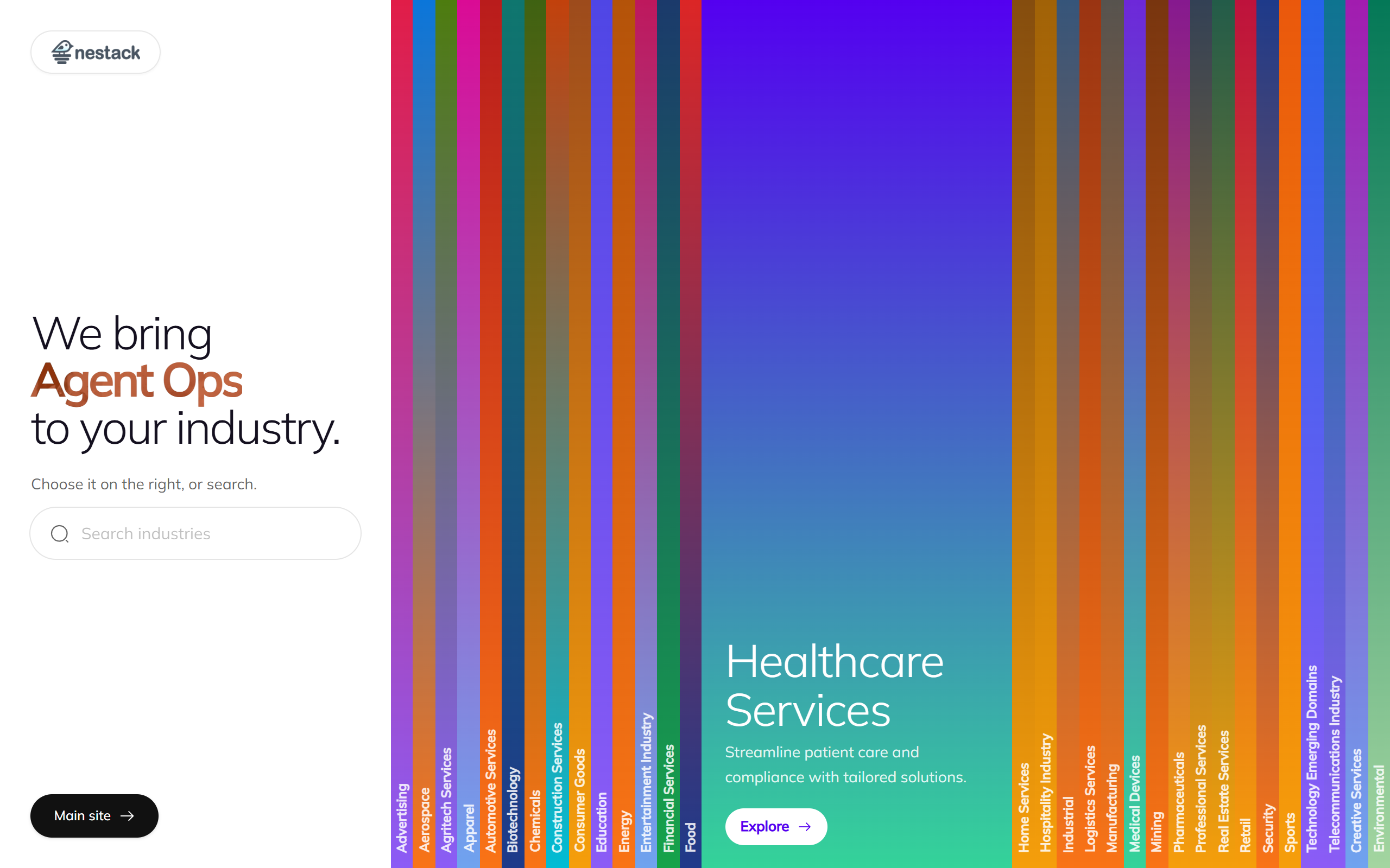 Nestack Technologies screenshot