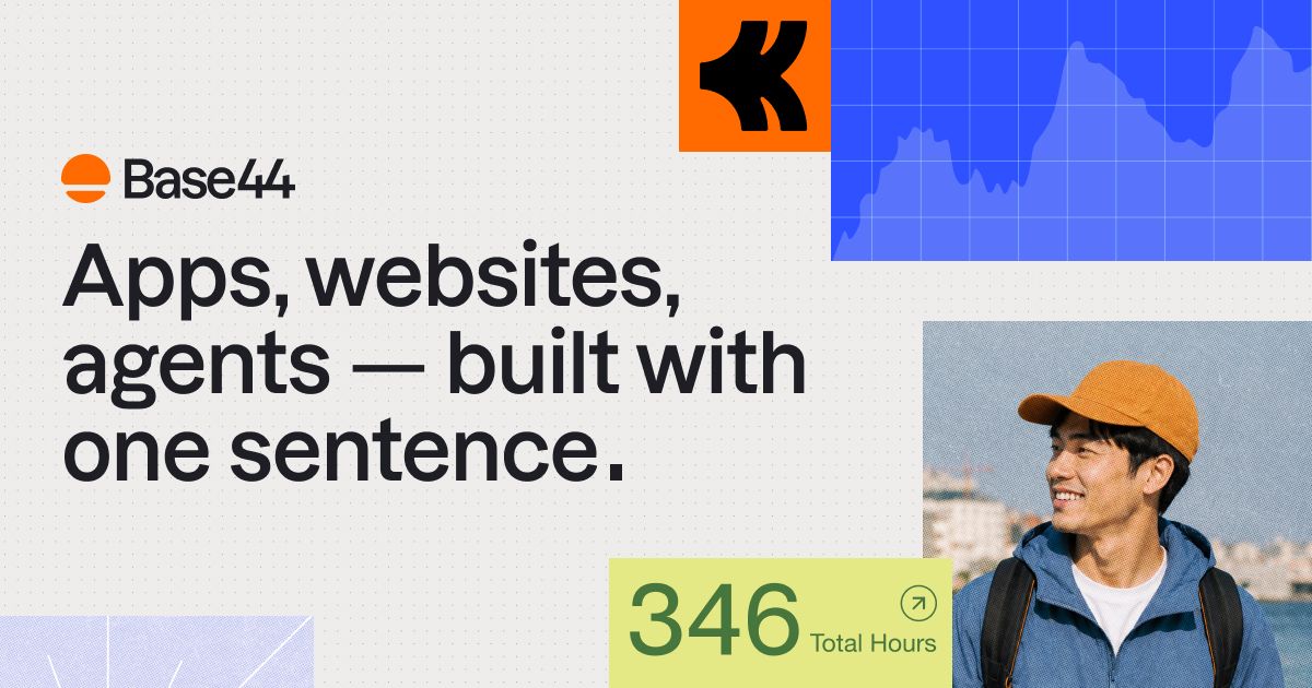 Turn an Idea Into a Working App or Website with AI | Base44 screenshot